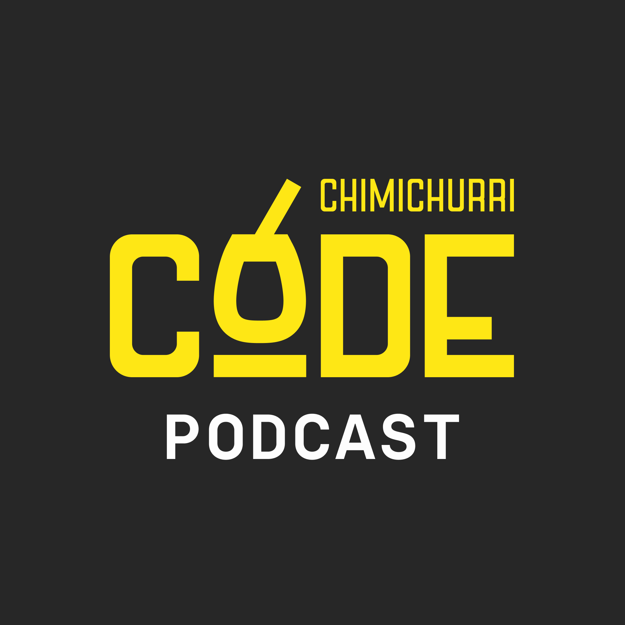 Podcast cover charcoal